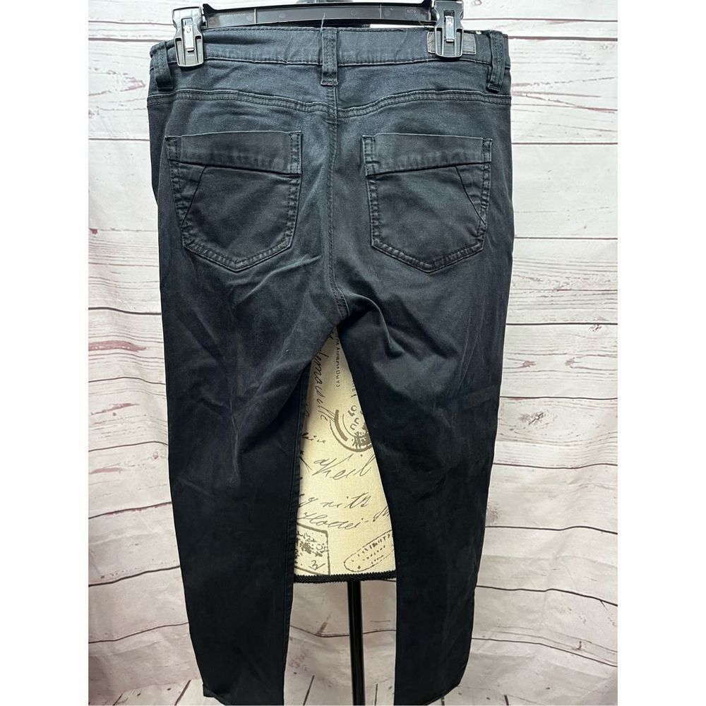 Sweetheart Black Wash Denim Jeans Embellished Pockets Skinny Leg - Picture 4 of 7